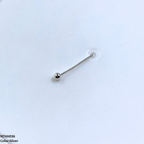 NTHH036 XYL Plain Nose Pin - NTHH
