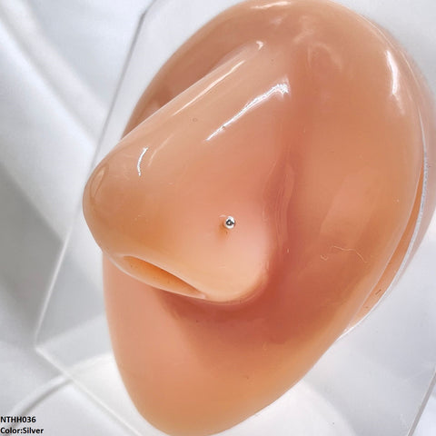 NTHH036 XYL Plain Nose Pin - NTHH