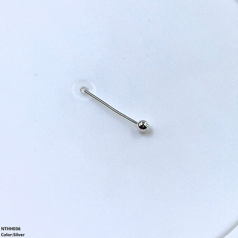 NTHH036 XYL Plain Nose Pin - NTHH