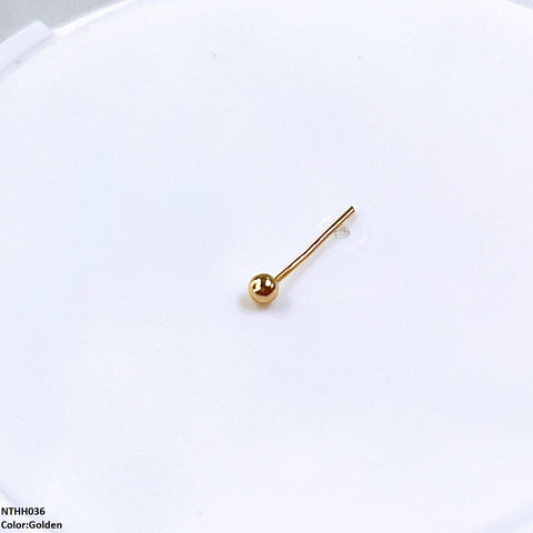 NTHH036 XYL Plain Nose Pin - NTHH