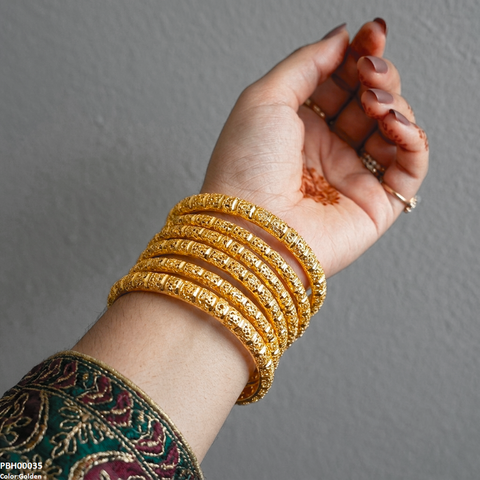 PBH00035 AZM Cut Shimmer Bangles - PBH