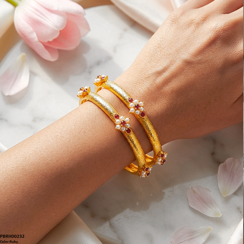 PBRH00232 MZM Blossom Bangles - PBRH