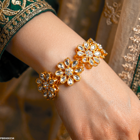 PBRH00234 MZM Tear Flower Bracelet - PBRH