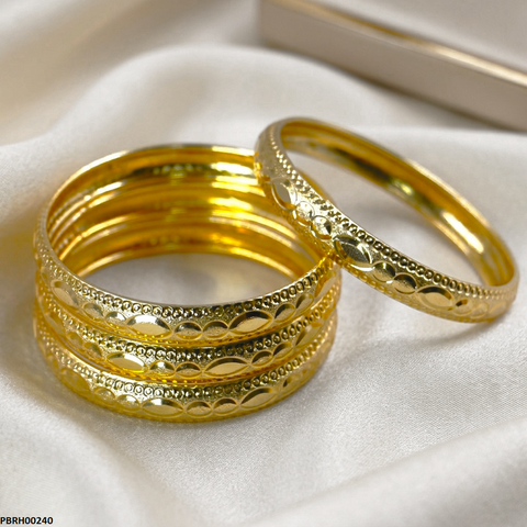 PBRH00240 FRN Marquise Design Bangles Set - PBRH