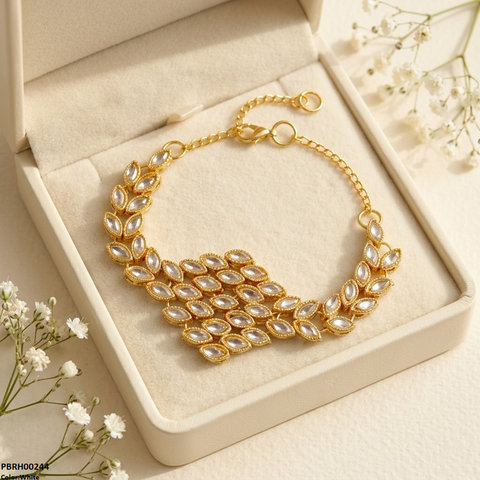 PBRH00244 FRN Tear Marquise Bracelets - PBRH