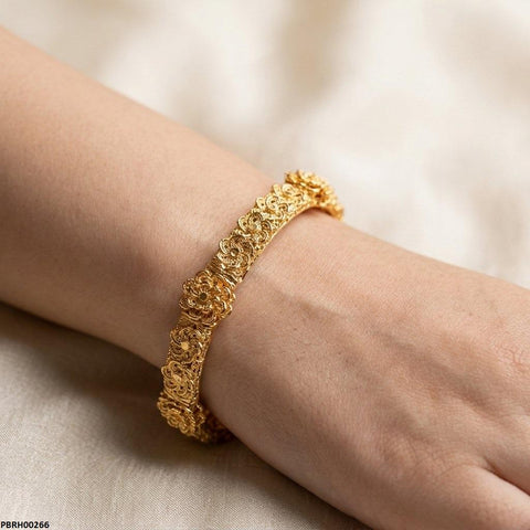 PBRH00266  MZM Flower Bangles Set - PBRH
