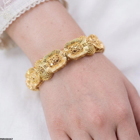 PBRH00267  MZM Square Link Bangles Set - PBRH