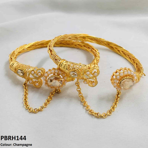 PBRH144 ASM Beza Hand Bangles Pair - PBRH