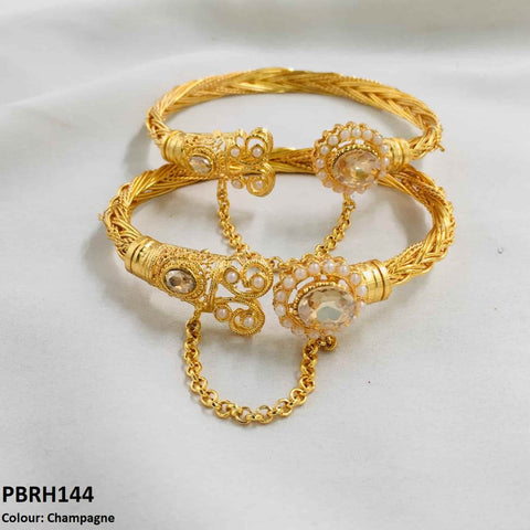 PBRH144 ASM Beza Hand Bangles Pair - PBRH