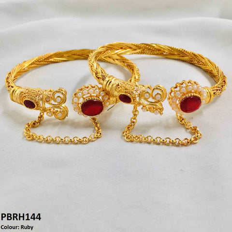PBRH144 ASM Beza Hand Bangles Pair - PBRH