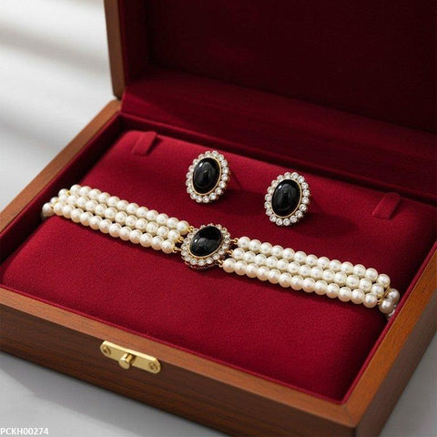 PCKH00274 SDQ Beiza Choker Set - PCKH