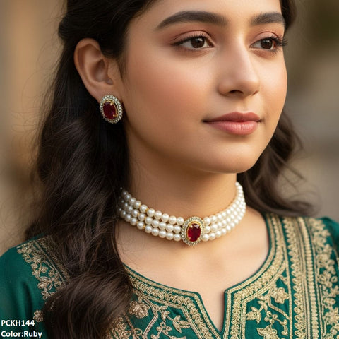 PCKH144 SDQ Beiza Choker Set - PCKH