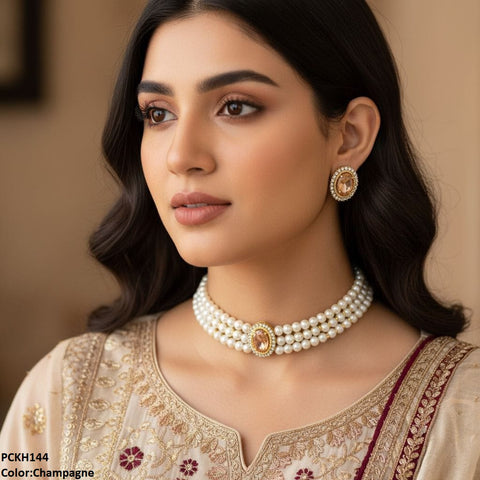 PCKH144 SDQ Beiza Choker Set - PCKH