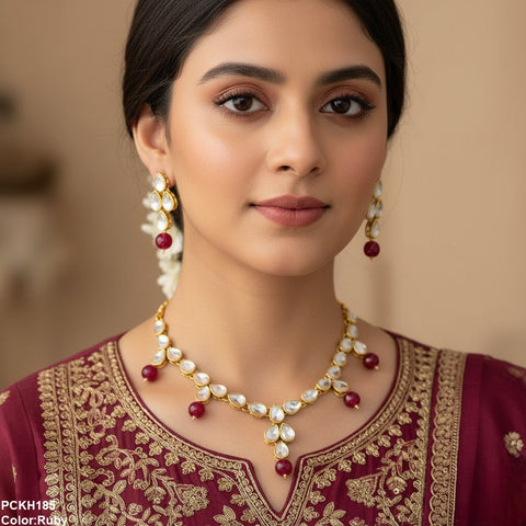 PCKH185 FRN Saru Chokar Set - PCKH