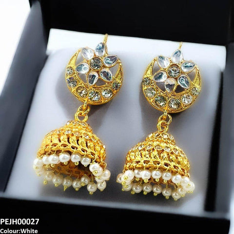 PEJH00027 FRN Moon Star Jhumki Drop - PEJH