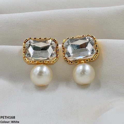 PETH168 SDQ Square Pearl Tops  Pair - PETH