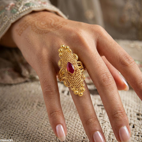 PRH00085 FRN Marquise Ring Adjustable - PRH