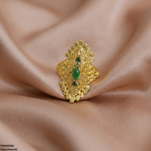 PRH00086 FRN Filigree Ring Adjustable - PRH