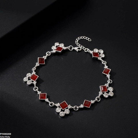 PYH00269 ABD Square/Round Single Anklet - PYH