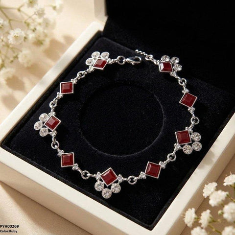 PYH00269 ABD Square/Round Single Anklet - PYH