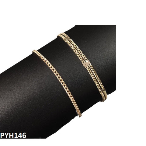 PYH146 LQP 3 Layered Payal - PYH