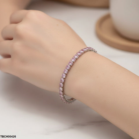 TBCH00426 BJF Square Circle Layered Bracelet - TBCH