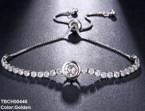 TBCH00446 BYJ Round Stone  Bracelet Adjustable - TBCH