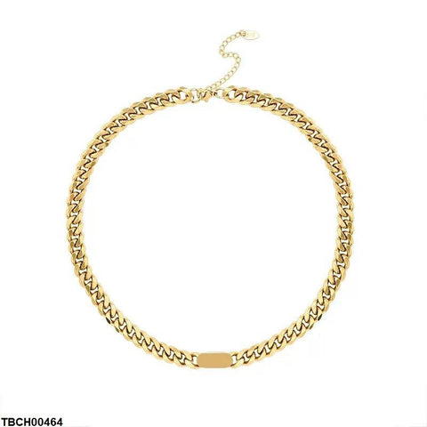 TBCH00464 DGF Stainless Steel Link Chain Bracelet - TBCH