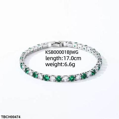 TBCH00474 WKO  Imp Link Round Bracelet - TBCH