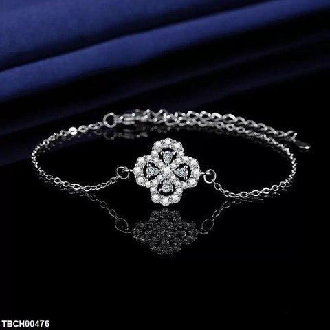 TBCH00476 JJF Flower Bracelet Adjustable - TBCH