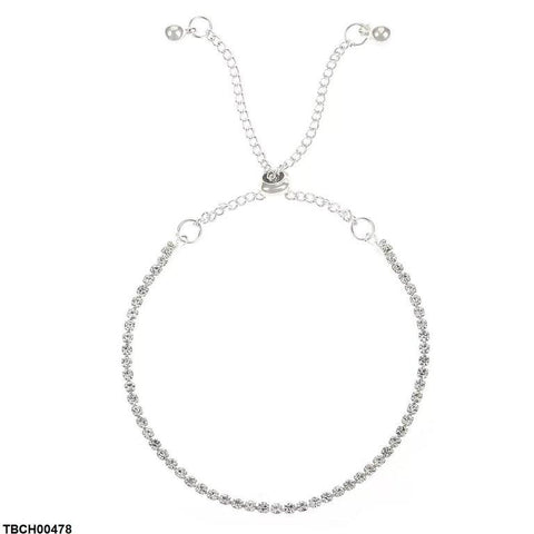 TBCH00478 QWN Link Stone Adjustable Bracelet - TBCH