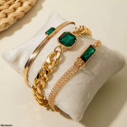 TBCH00481 YYE Square Link Chain Bracelet - TBCH