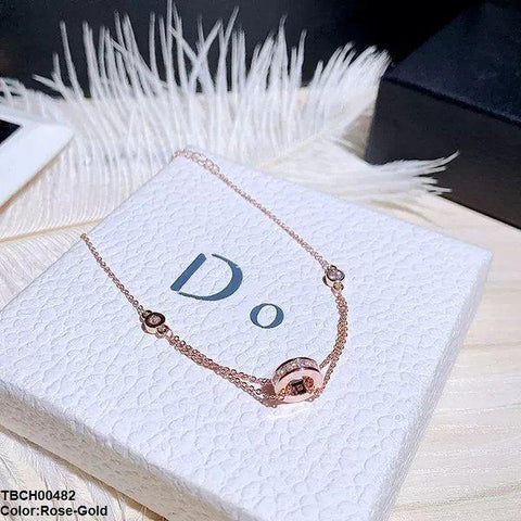 TBCH00482 CJD Round Double Chain Bracelet - TBCH