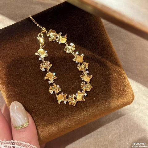 TBCH00483 GWH Leaf Bracelet Adjustable - TBCH