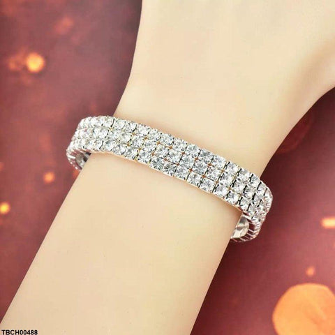TBCH00488 ZXS Round Stone Bracelet Adjustable - TBCH