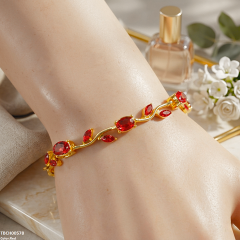 TBCH00578 QSJ Tulip Leaf Bracelet - TBCH