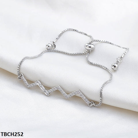 TBCH252 XST Zigzag Layered Bracelet Adjustable - TBCH
