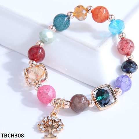 TBCH308 YJE Multi Beads Hand Bracelet - CBCH