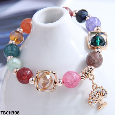 TBCH308 YJE Multi Beads Hand Bracelet - CBCH