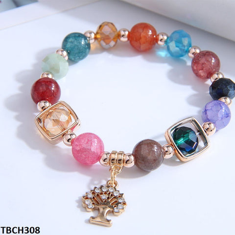 TBCH308 YJE Multi Beads Hand Bracelet - CBCH