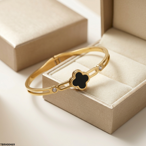 TBRH00469 MSJ Stainless Clover Braclet - TBRH