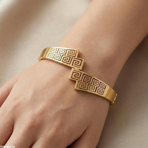TBRH00518 MSS Round Greek Key Bracelet - TBRH