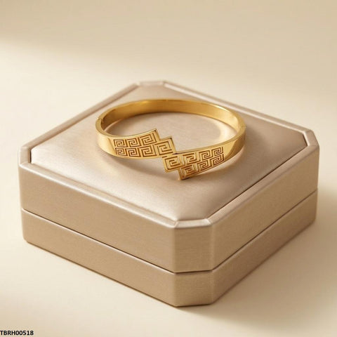 TBRH00518 MSS Round Greek Key Bracelet - TBRH