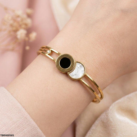TBRH00565 BHS Round Moon Stainless Steel Bracelet Adjustable - TBRH