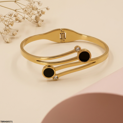TBRH00571  BHS Round Layer Stainless Steel Bracelet Adjustable - TBRH