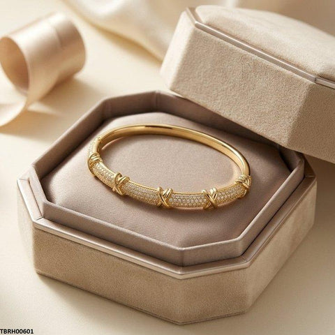 TBRH00601 GXN Cross Design Bracelet Openable - TBRH