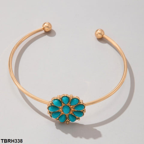 TBRH338 YYE Round Flower Bracelet - CBRH
