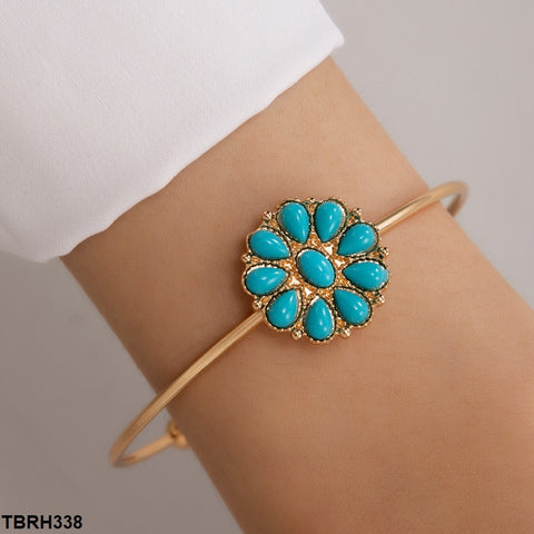 TBRH338 YYE Round Flower Bracelet - CBRH