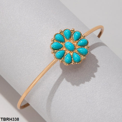 TBRH338 YYE Round Flower Bracelet - CBRH