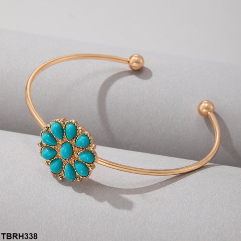 TBRH338 YYE Round Flower Bracelet - CBRH